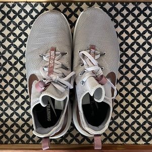 Nike Free Training women 12 grey maroon
